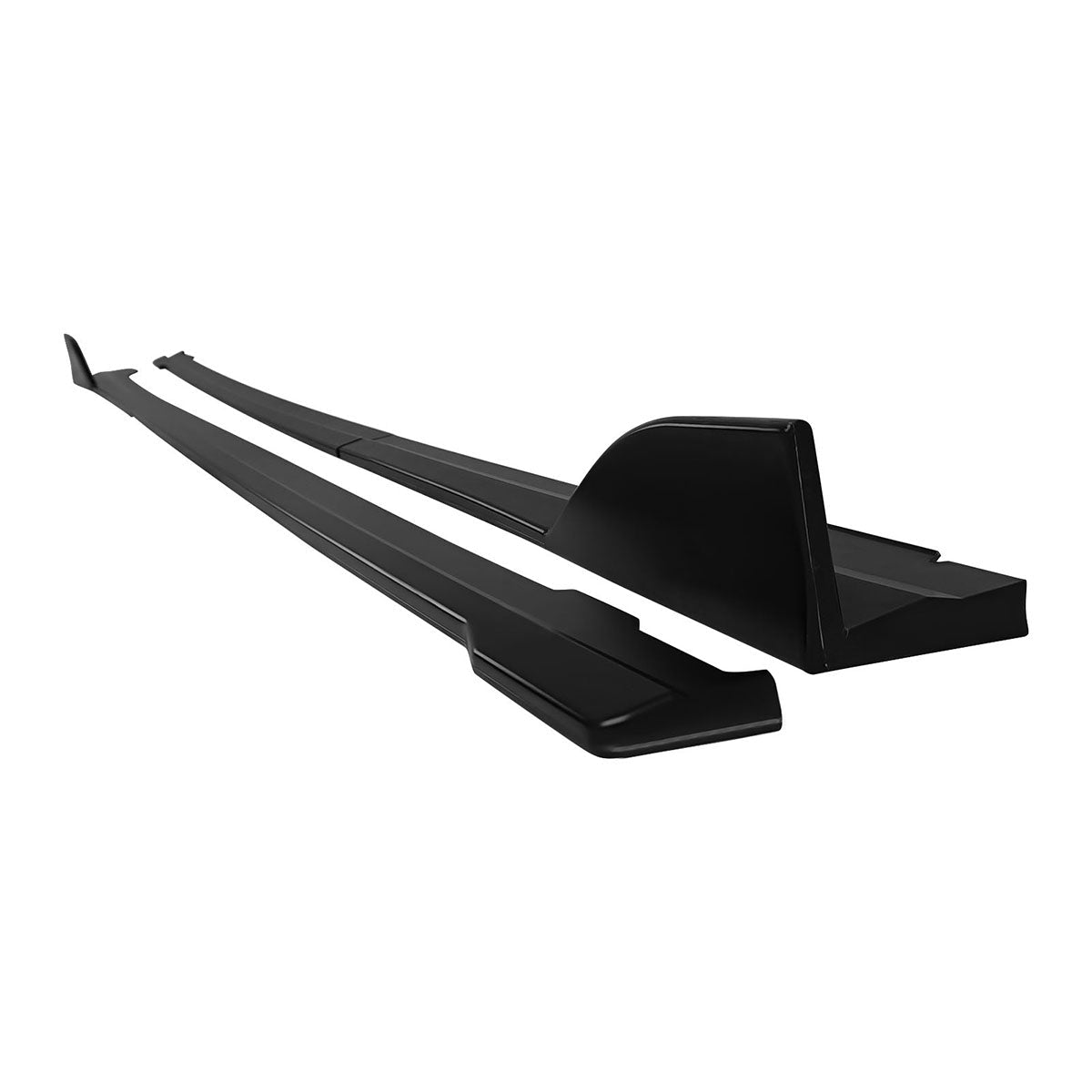 2022-2025 Subaru WRX D Style Matte Black Side Skirts Extensions 4PCS