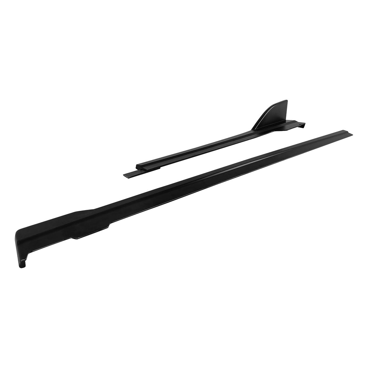 2022-2025 Subaru WRX D Style Matte Black Side Skirts Extensions 4PCS