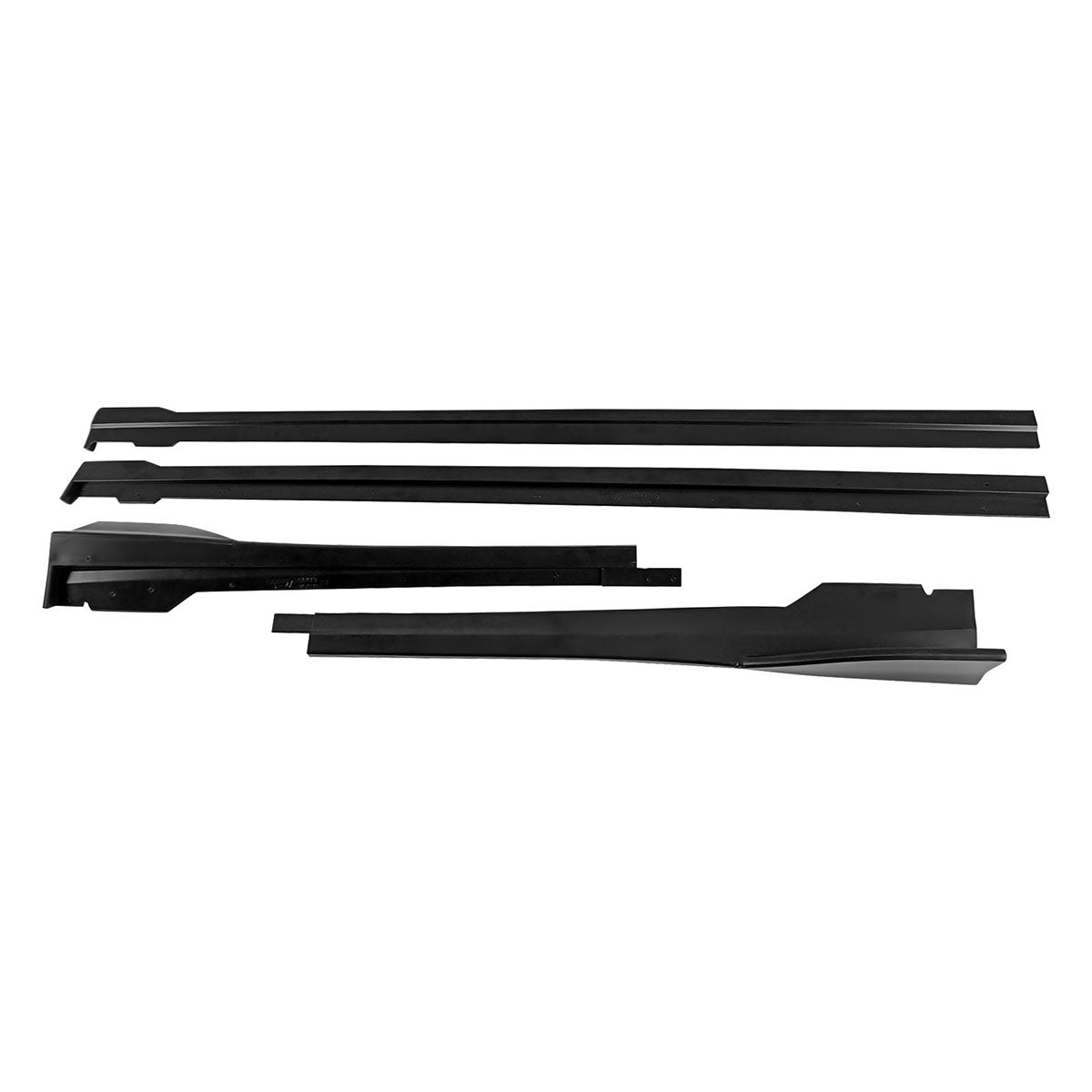 2022-2025 Subaru WRX D Style Matte Black Side Skirts Extensions 4PCS