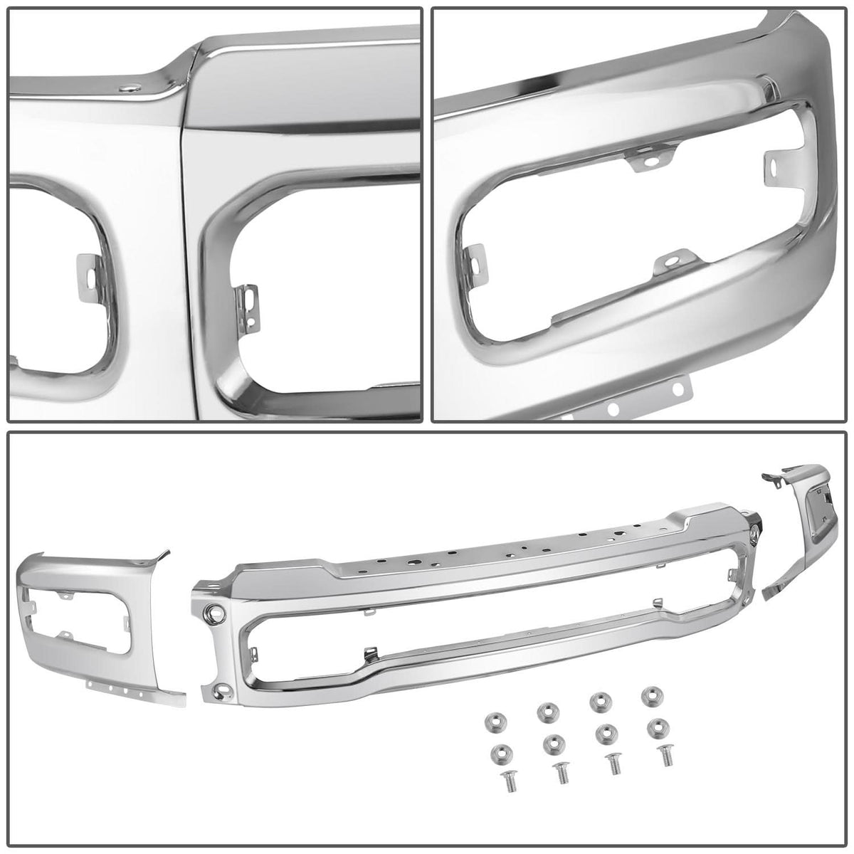 2023-2026 Ford F-250/F-350 Super Duty Front Bumper Cover w/ Sensors