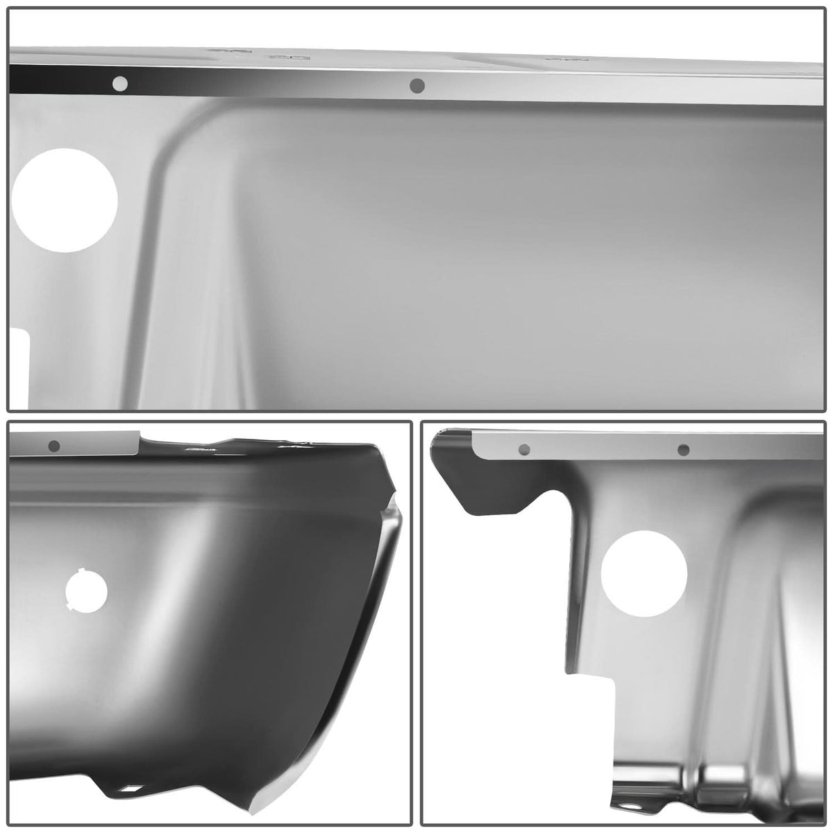 2008-2016 Ford F-250/F-350/F-450 Super Duty Rear Bumper End Chrome