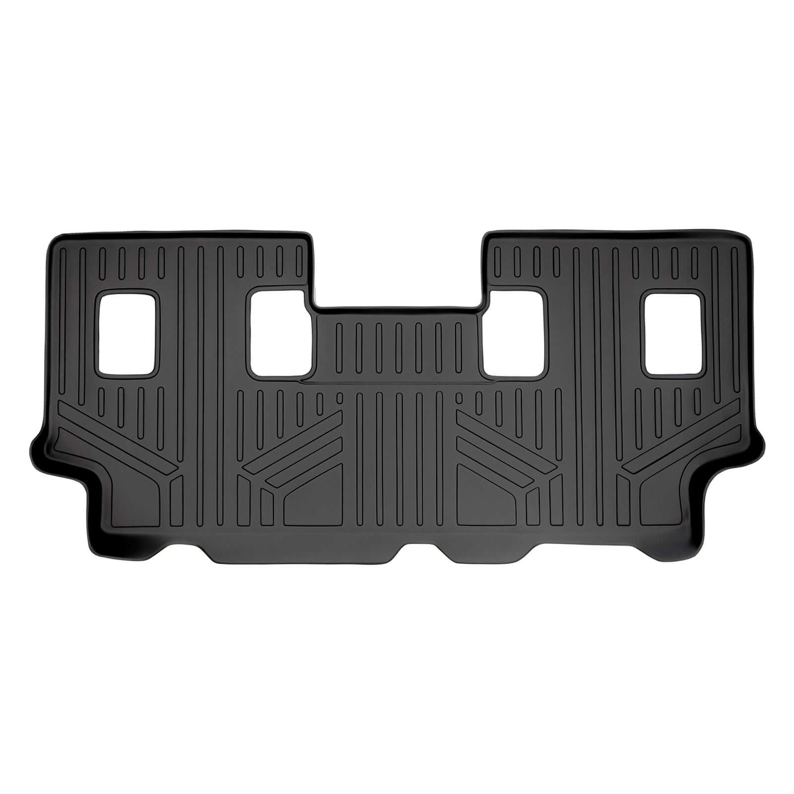 Smart Trim™ Custom Fit Floor Liners For 2011 - 2017 Ford Expedition EL/Lincoln Navigator (with 2nd Row Bench Seat or Console)
