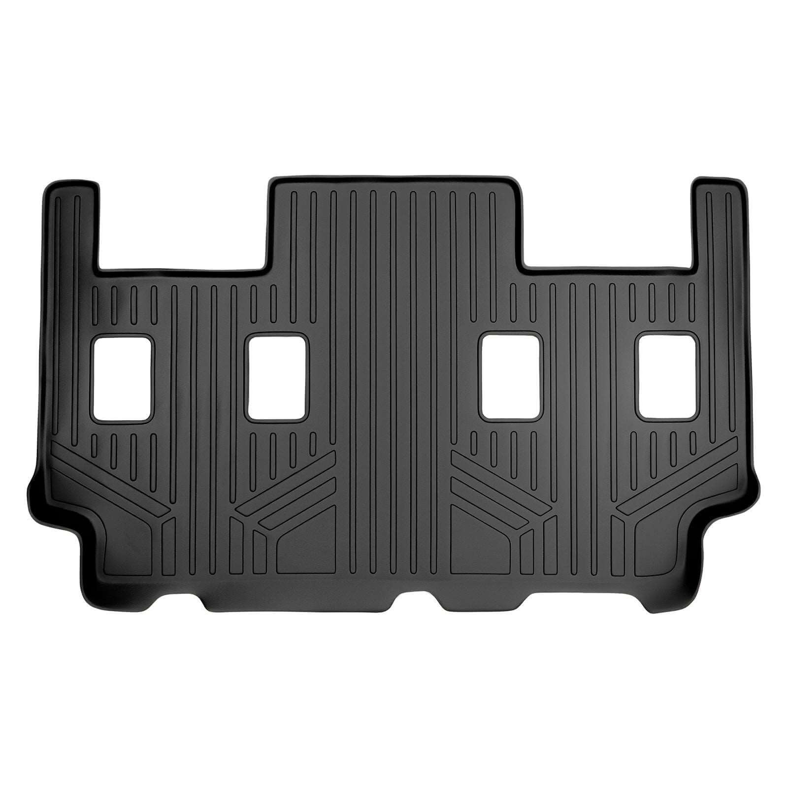 SMARTLINER Custom Fit Floor Liners For 2007 - 2017 Ford Expedition EL / Lincoln Navigator L (with 2nd Row Bucket Seats)