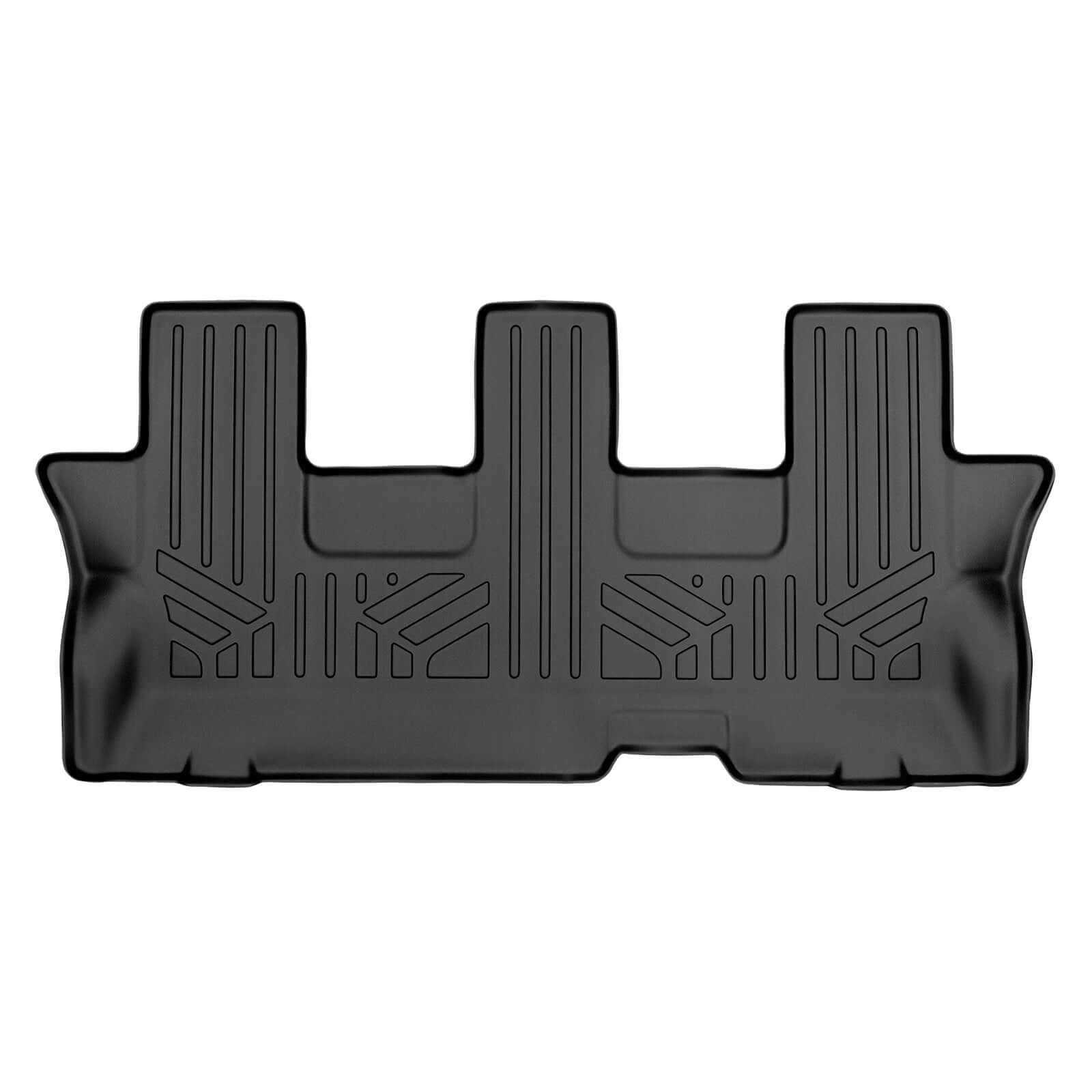 SMARTLINER Custom Fit Floor Liners For 2008 - 2022 Toyota Sequoia with 2nd Row Bench Seat