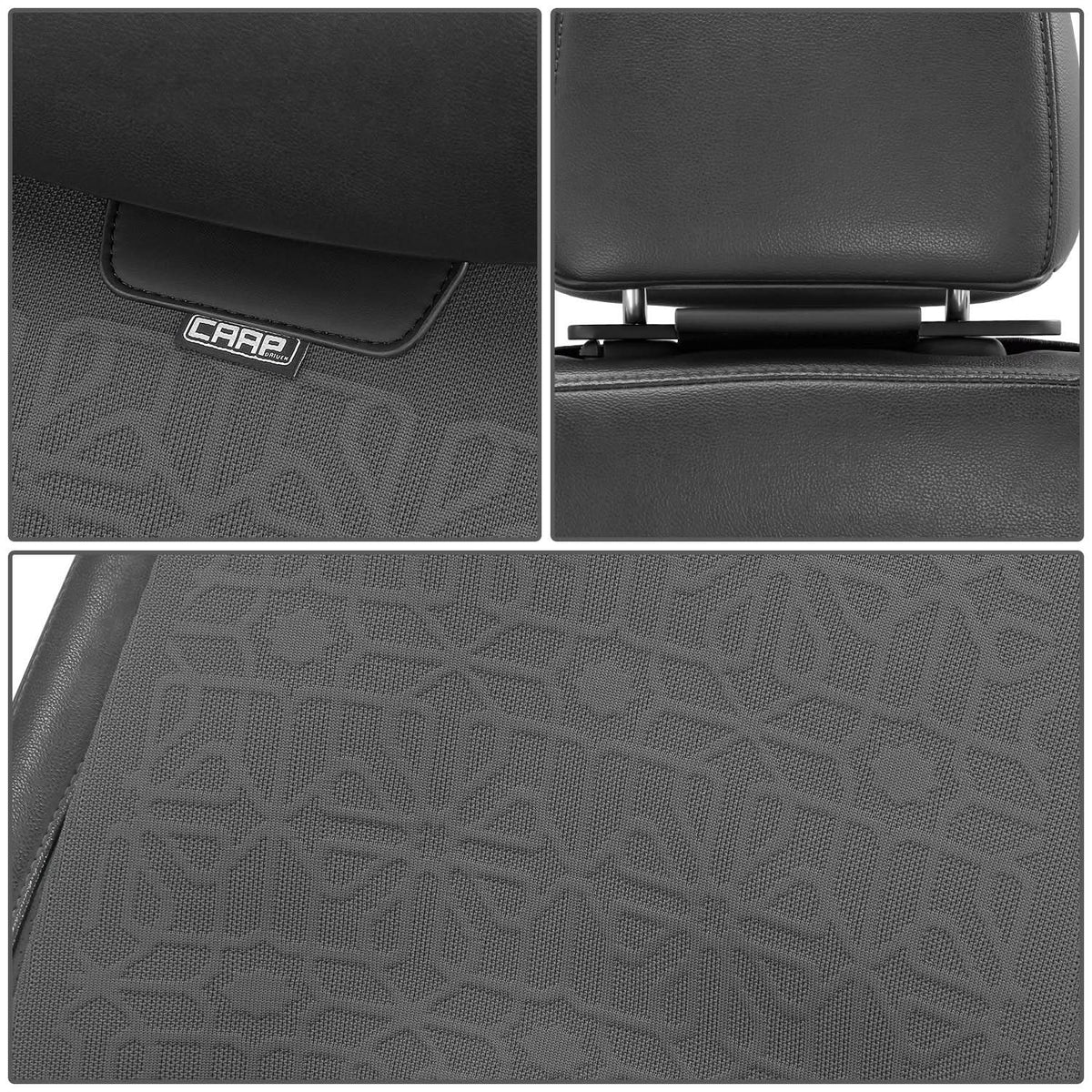 Protex Series Full Set Seat Covers - Dark Grey