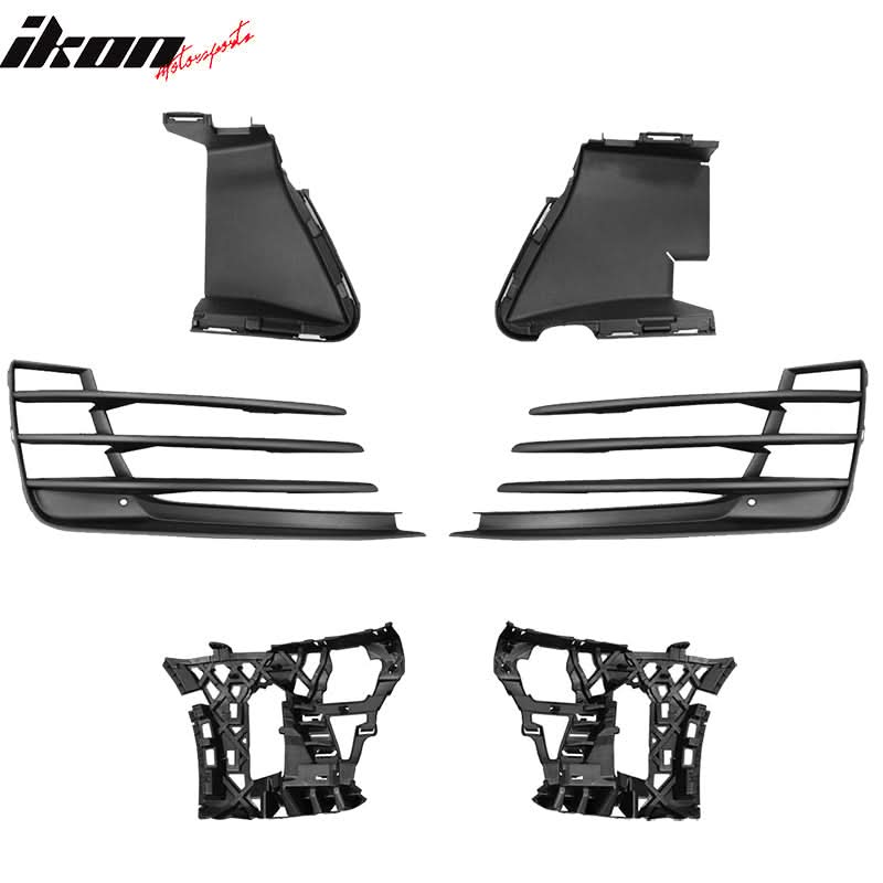 2015-2017 Golf 7 MK7 GTI Type Front Bumper + High Bar Chrome Grille