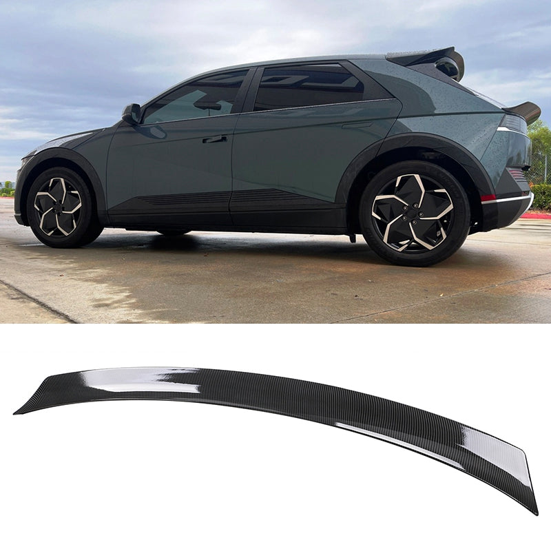2022-2024Â Hyundai Ioniq 5 Carbon Fiber Print Trunk + Roof Spoiler ABS