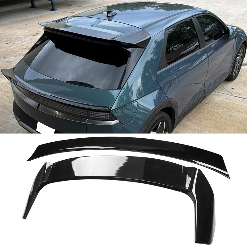 2022-2024Â Hyundai Ioniq 5 IKON Gloss Black Trunk + Roof Spoiler ABS