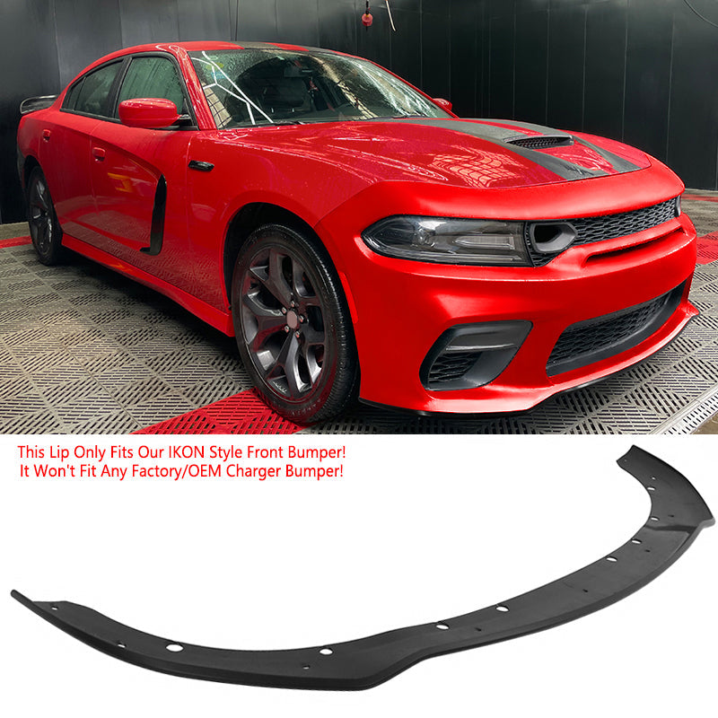 2015-2023 Dodge Charger Front Bumper Cover Grill Kit Widebody Black P