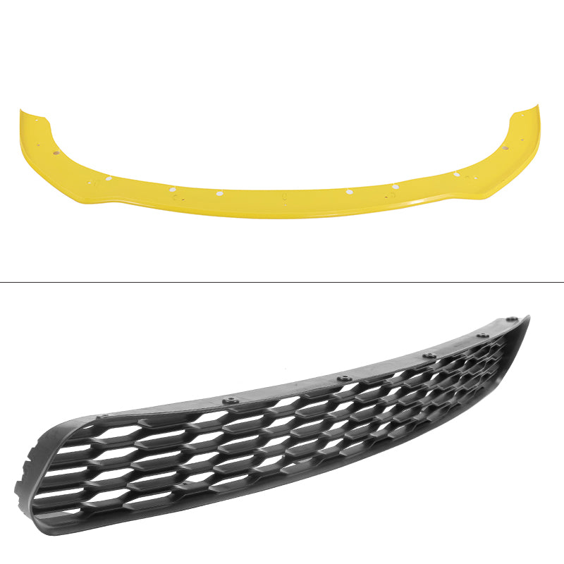 2015-2023 Dodge Charger Rear & Front Bumper Yellow Lip Diffuser