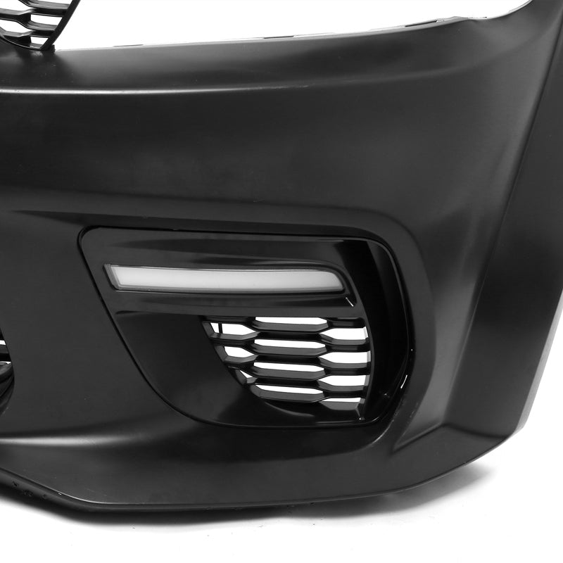 2015-2023 Dodge Charger Widebody Gloss Whole Bumper Diffuser PP W/ LED