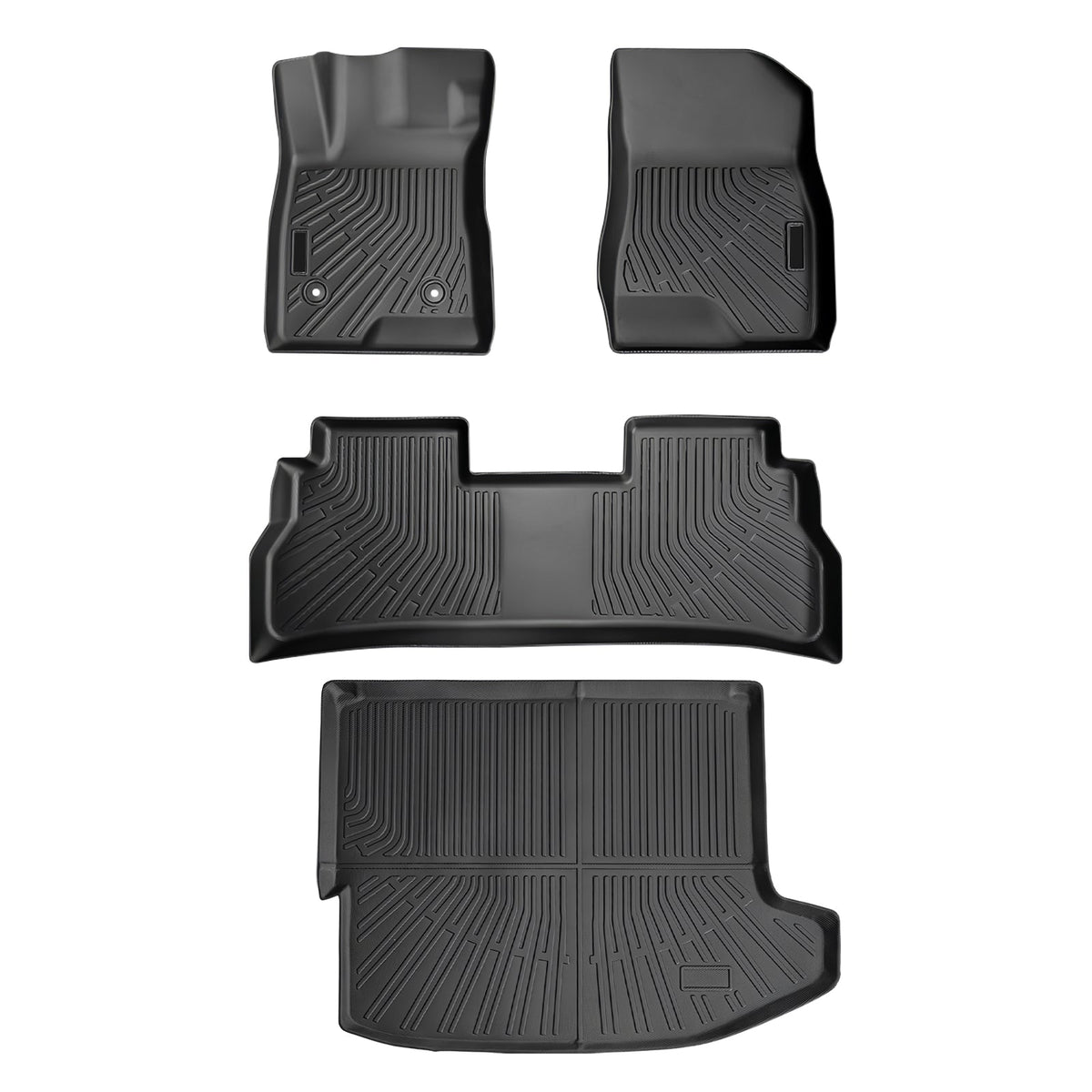 2024-2025 Chevrolet Trax All Weather 3D Floor Mats+Trunk Cargo Mat TPE