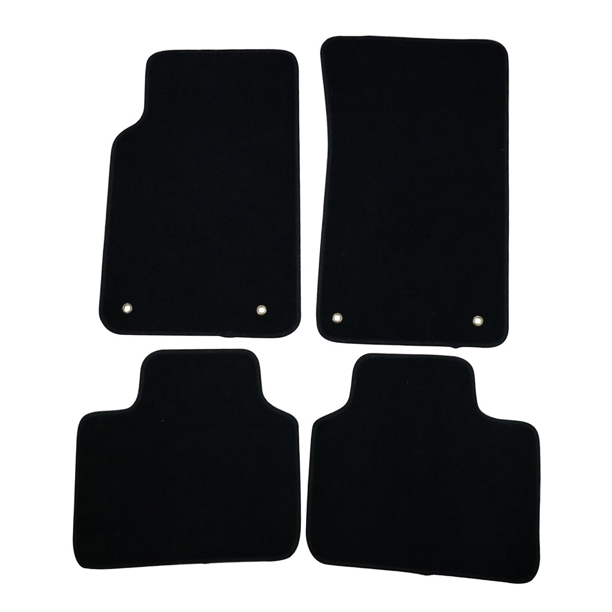 Car Floor Mat for 2008-2009 Pontiac G8 Black Front Rear Nylon 4PC