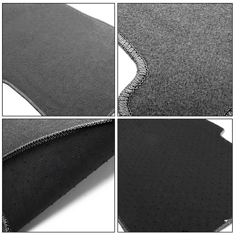 2007-2013 Chevrolet Silverado GMC Sierra Crew Cab Floor Mats 4PC Nylon