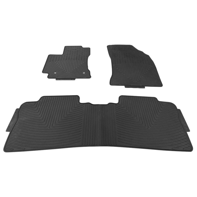 2014-2019 Toyota Corolla Latex Floor Mats Front Second Row