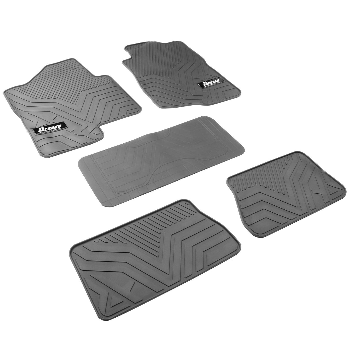 2007-2013 Chevy Silverado Latex Floor Mat All Weather Carpet 5PC