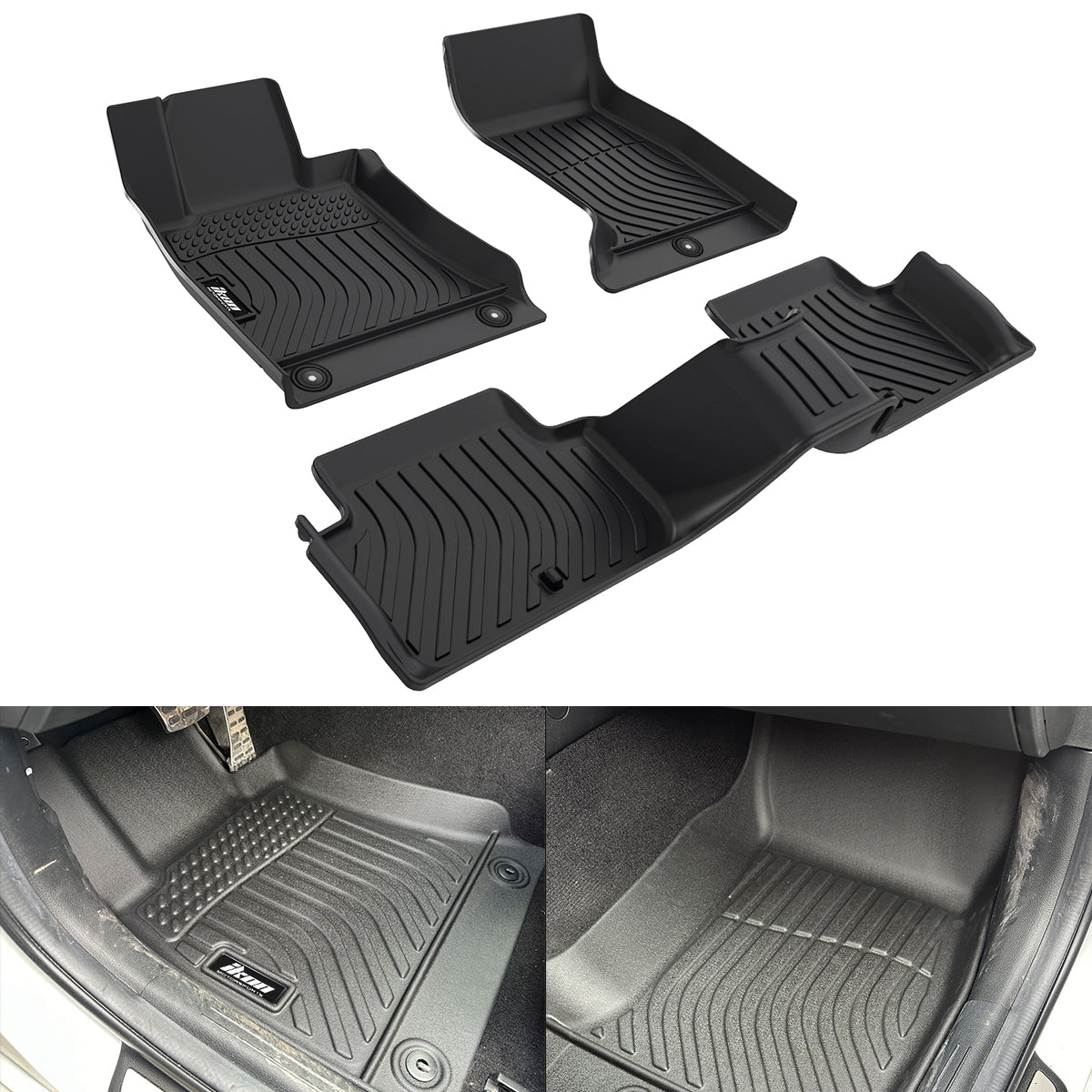 2019-2025Â Genesis G70 AWD Heavy Duty Floor Mats 3D Carpet Liner TPE