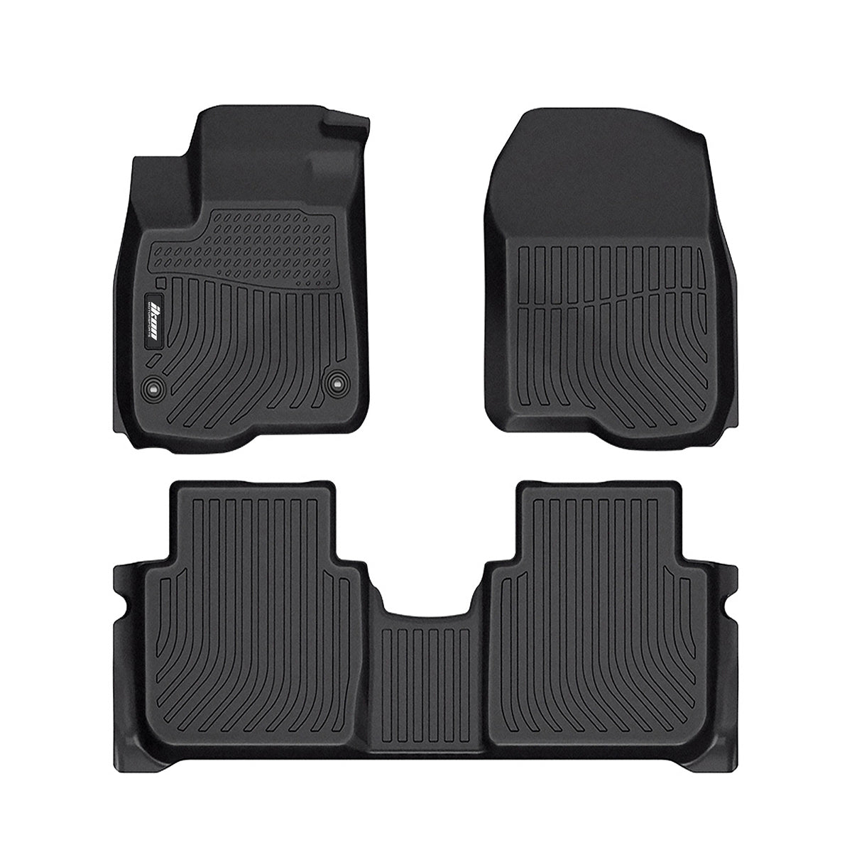 Car Floor Mat for 2023-2025 Honda CR-V All Weather 3D Front Rear Line
