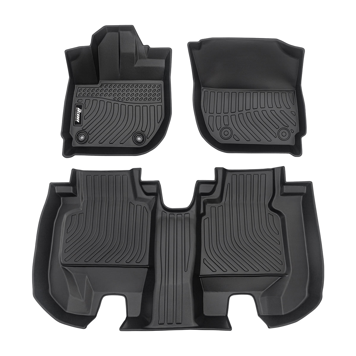 Car Floor Mat for 2016-2022 Honda HR-V All Weather 3D Molded Pad TPE