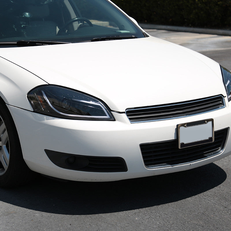 Spec-D 06-16 Impala/Monte Carlo Headlights LED Bar Black/Clear