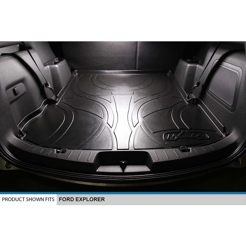 SMARTLINER Custom Fit Floor Liners For 2015-2016 Ford Explorer without 2nd Row Center Console