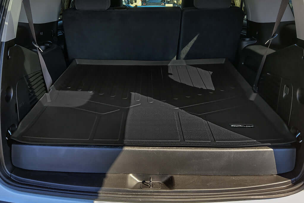 Smart Trim™ Custom Fit Floor Liners For 2015-2020 Chevrolet Tahoe / GMC Yukon With 2nd Row Bucket Seats