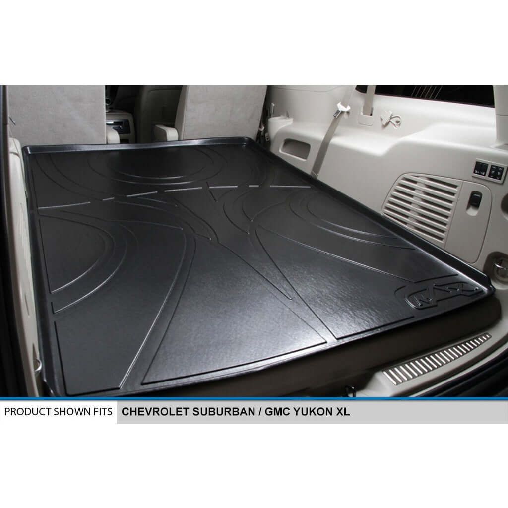 SMARTLINER Custom Fit Floor Liners For 2015-2020 Cadillac Escalade ESV with 2nd Row Bench Seat
