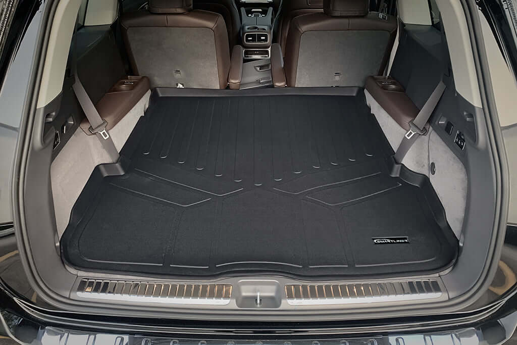 SMARTLINER Floor Liners for 2020-2024 Mercedes-Benz GLS-Class 7 Passenger (2nd Row Bucket)