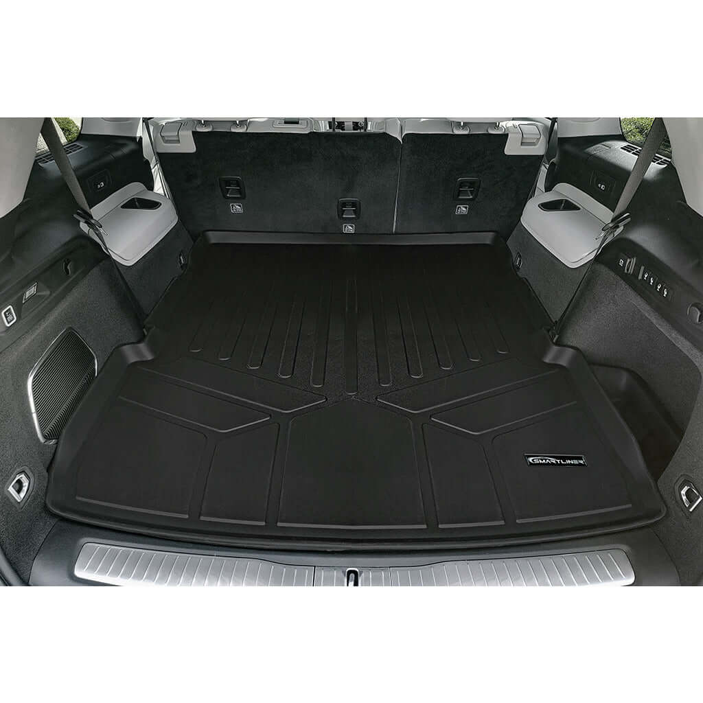 SMARTLINER Custom Fit Floor Liners For 2021-2025 Jeep Grand Cherokee L w/ 2nd Row Bucket Seats and center console