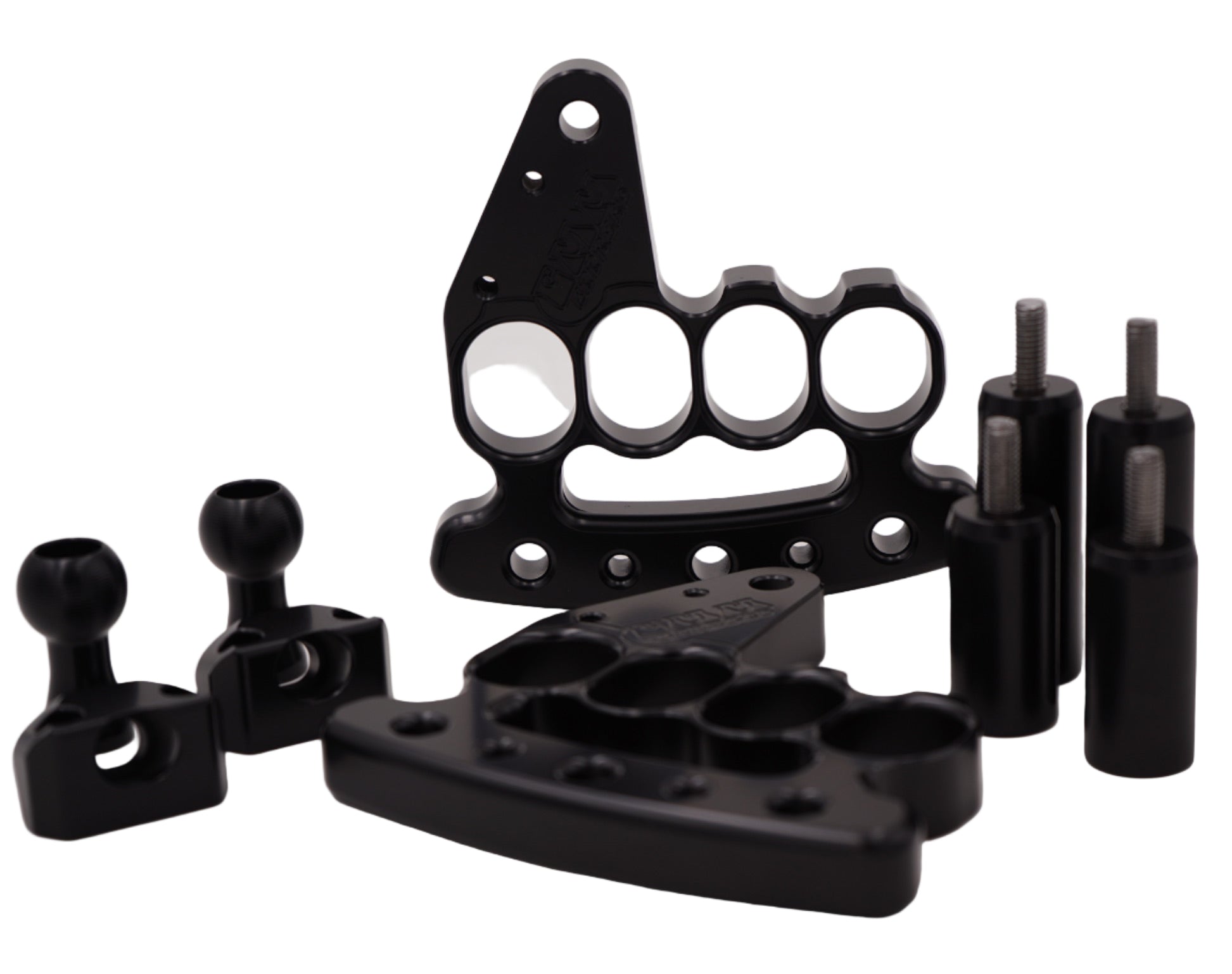 Handles & Mirror Package for 2007-2018 Jeep Wrangler JK - CMM Offroad