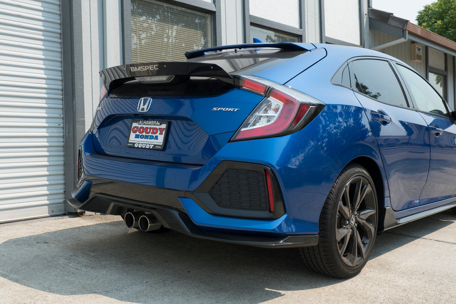 2016+ Honda Civic Hatchback Spoiler Extension Epsilon