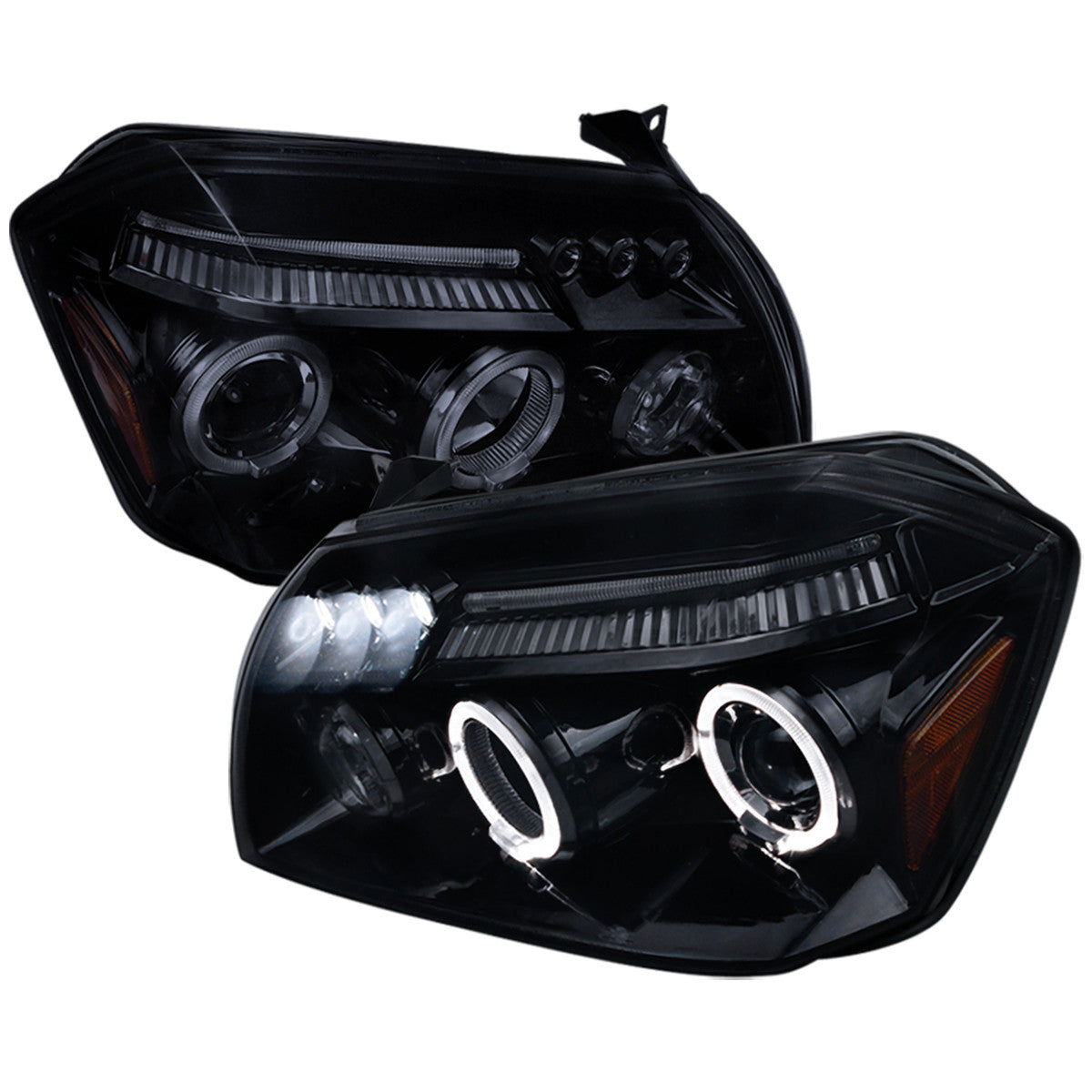 Spec-D 05-07 Dodge Magnum Projector Headlights Black/Smoked