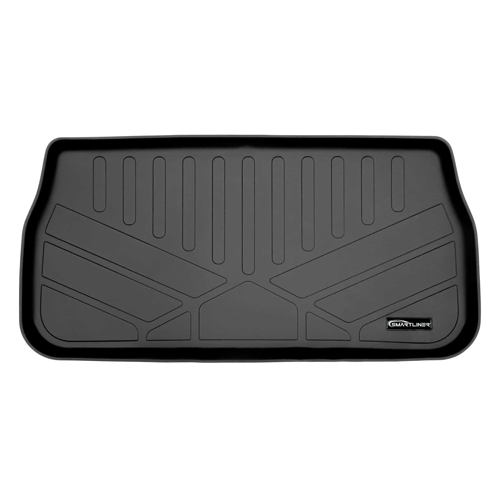 SMARTLINER Black 3 Row Liner Set & Cargo Liner Behind 3rd Row Compatible With 2021-2026 Chrysler Pacifica (Fits Pinnacle)