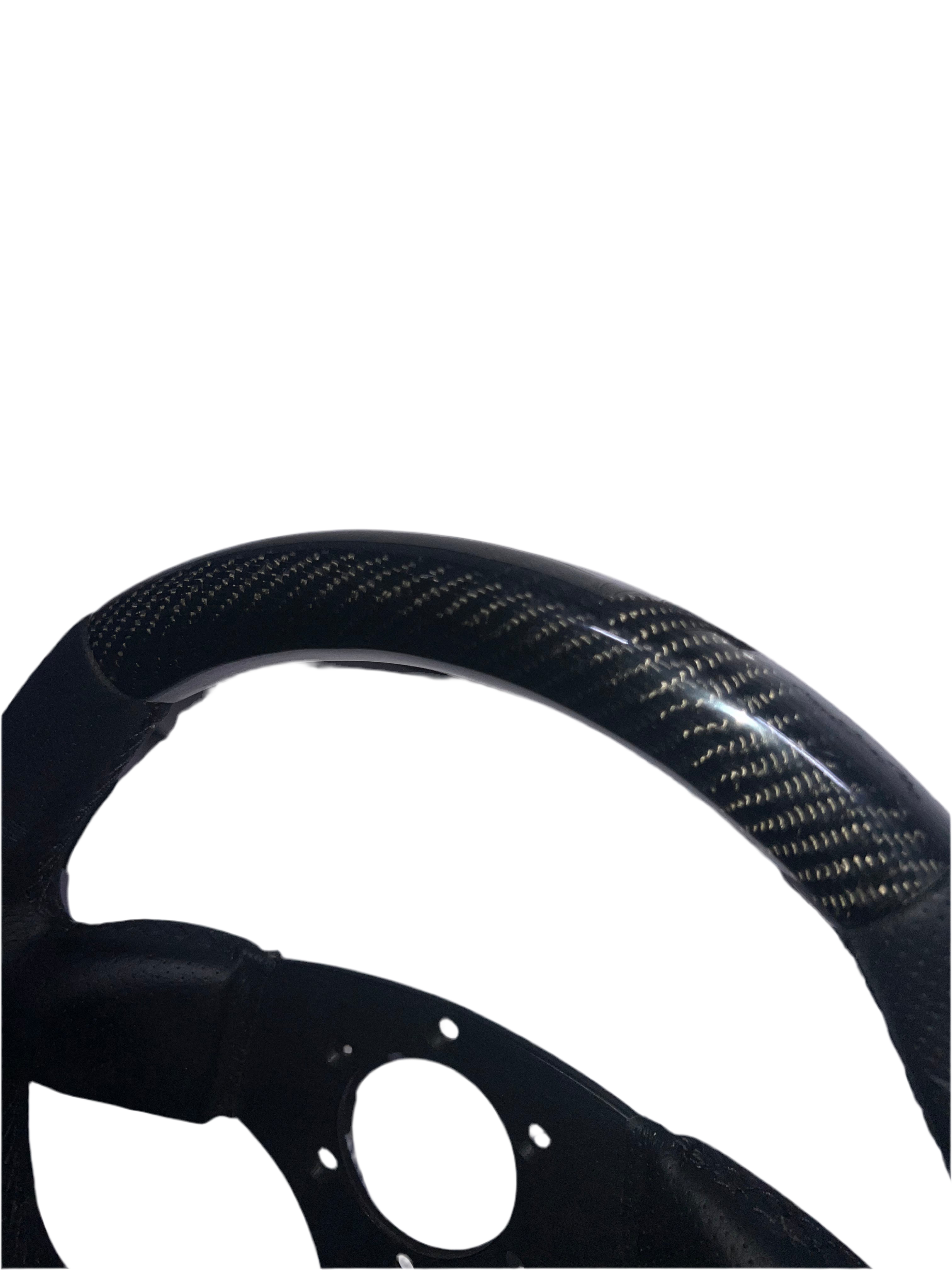 2nd option Racing Carbon top with Flat bottom steering