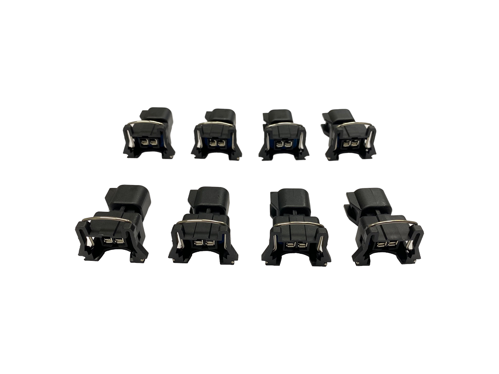 SPDZ1 EV6 to EV1 Fuel Injector Connector Adapter – Plug & Play Harness Conversion (8 Pack)