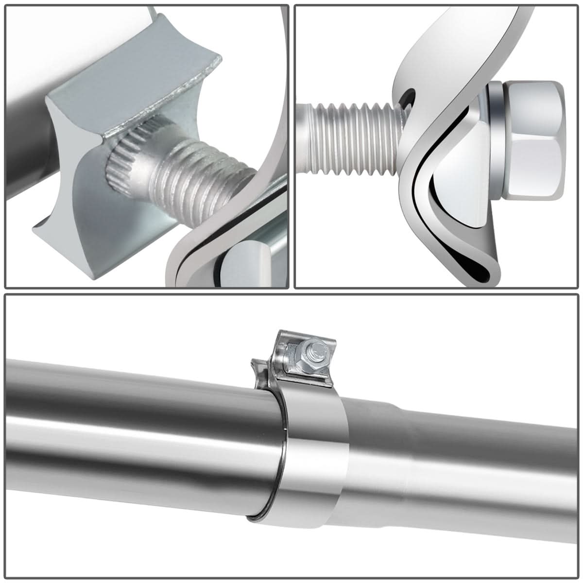 2.5" Narrow Band Exhaust Seal Clamp Stainless Steel