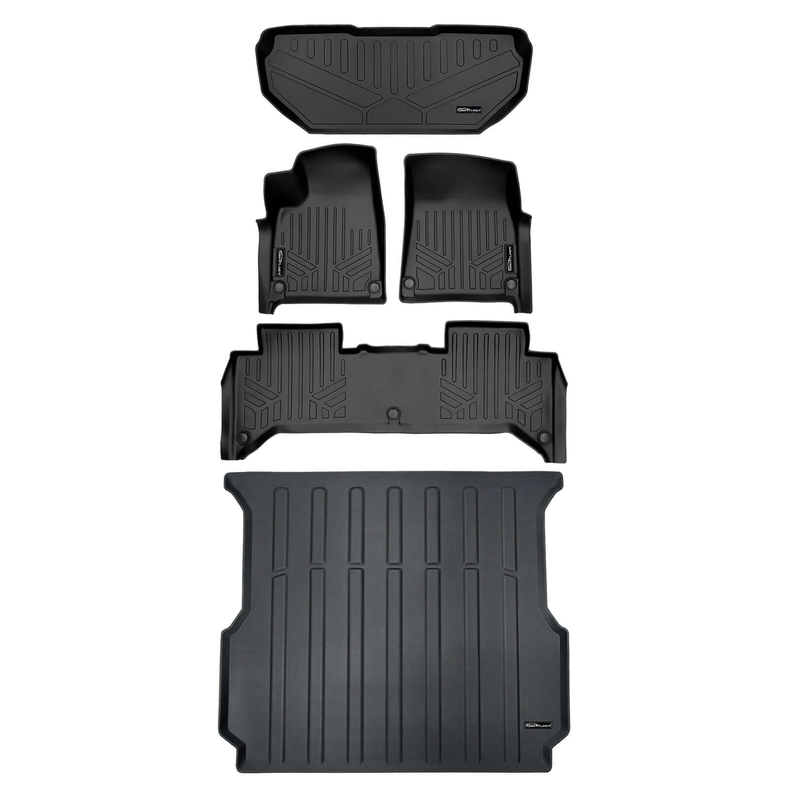 SMARTLINER Floor Liners for 2022-2024 Rivian R1T