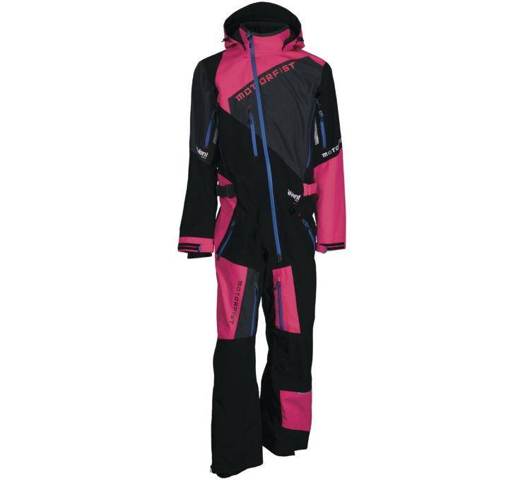 Motorfist Blitz II Suit - MF20A-M12-XL - Black/Pink - XL