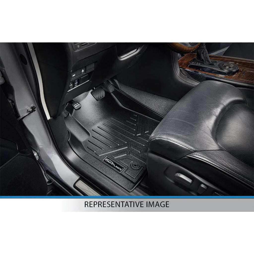 SMARTLINER Custom Fit Floor Liners For 2004-2008 Ford F-150 SuperCrew Cab / 2006-2008 Lincoln Mark LT Crew Cab