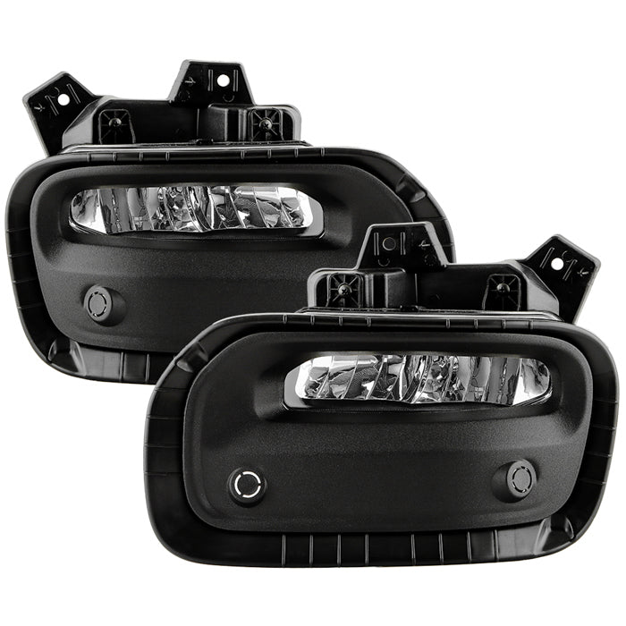 SPYDER Dodge RAM 1500 2025+ OEM Style Full Led Fog Lights W/ Switch- Set FL-DR2025-15-LED-C 9055461