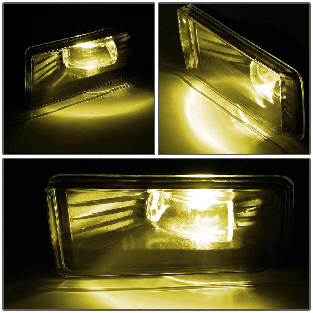 2015-2018 GMC Yukon High Powered LED Fog Lights with Switch & Bezel