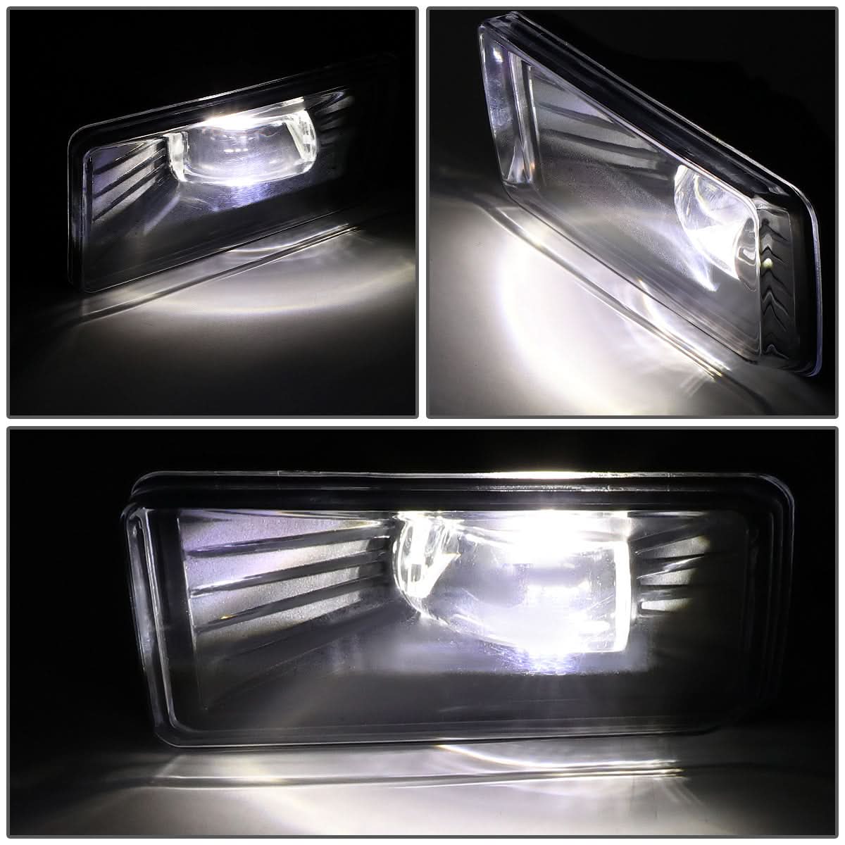 15-20 Chevy Tahoe Suburban GMC Yukon High Powered LED Fog Lights Chrome