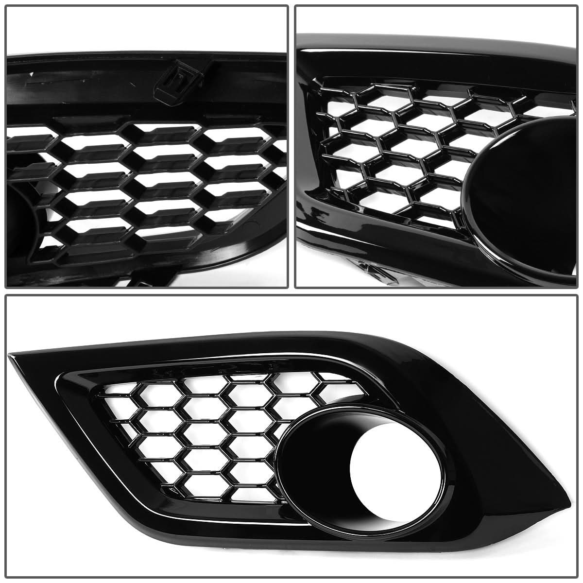 2016-2018 Toyota iM Fog Lights with Switch & Bezel - Chrome/Clear
