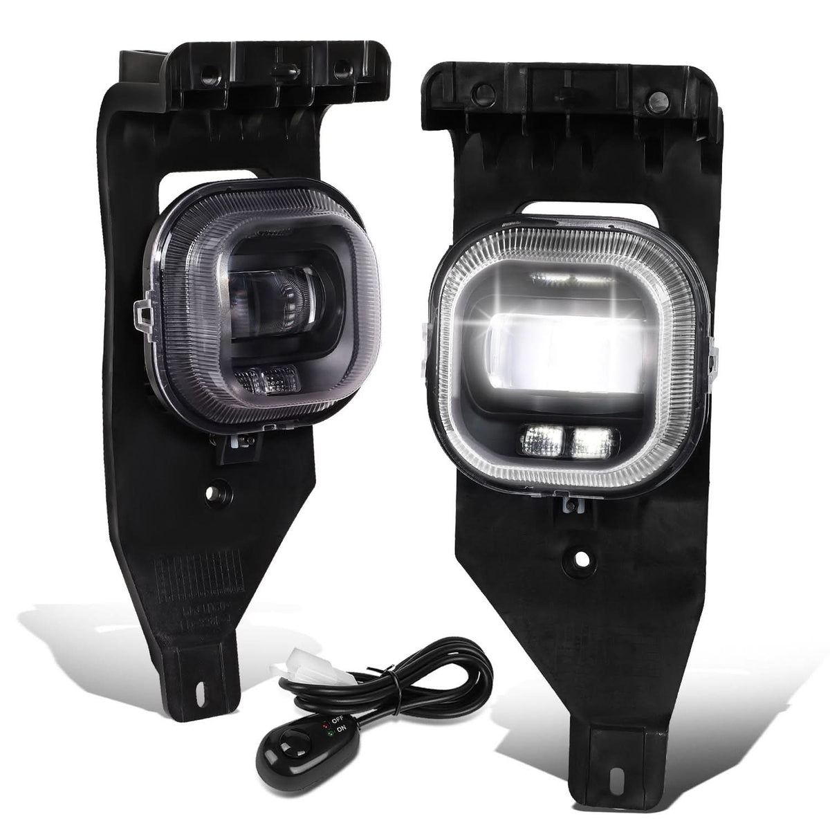 05-07 Ford F-250 F-350 F-450 F-550 Super Duty Projector LED Fog Lights