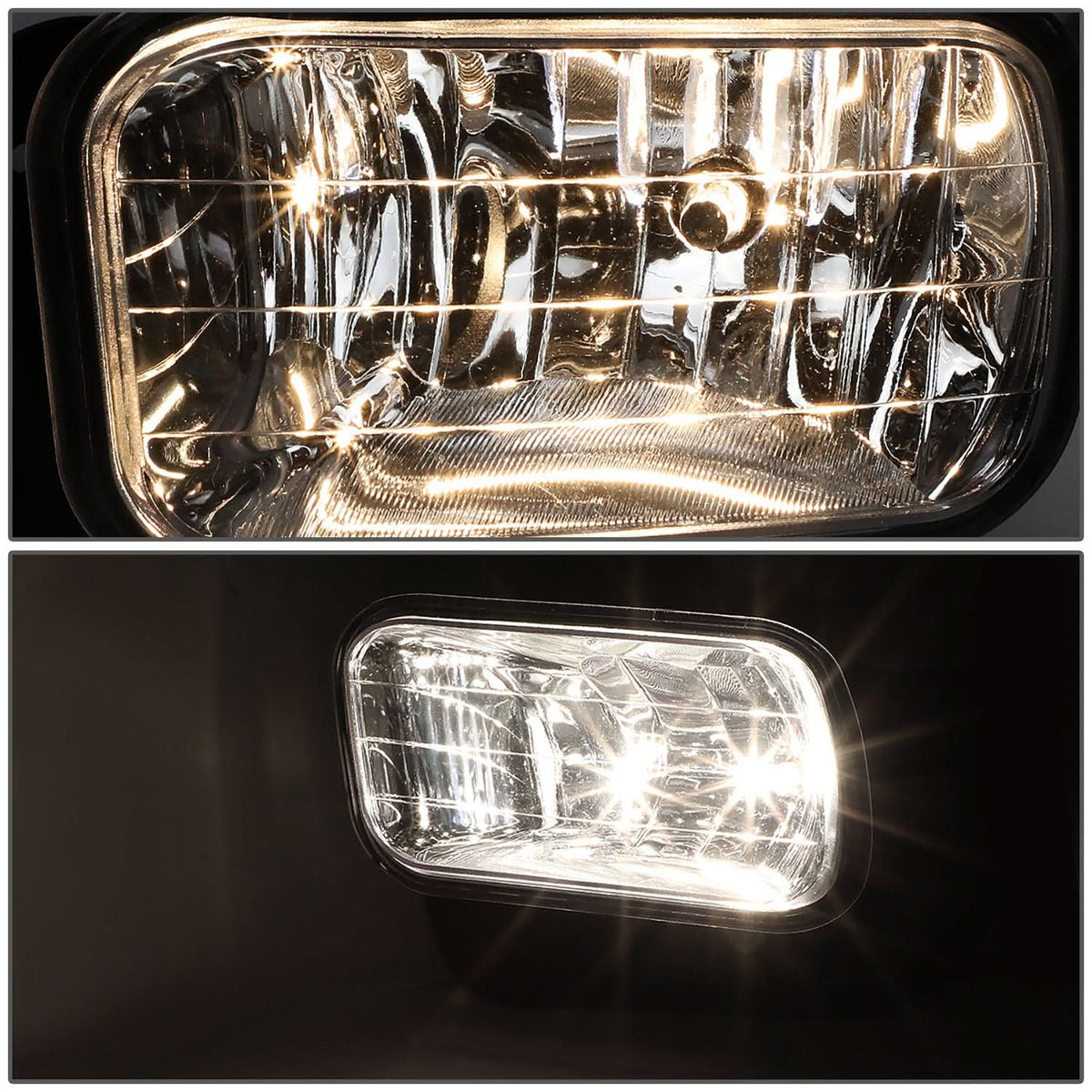 09-12 Dodge Ram 1500 / 11-18 Ram 2500 3500 Fog Lights Chrome Clear