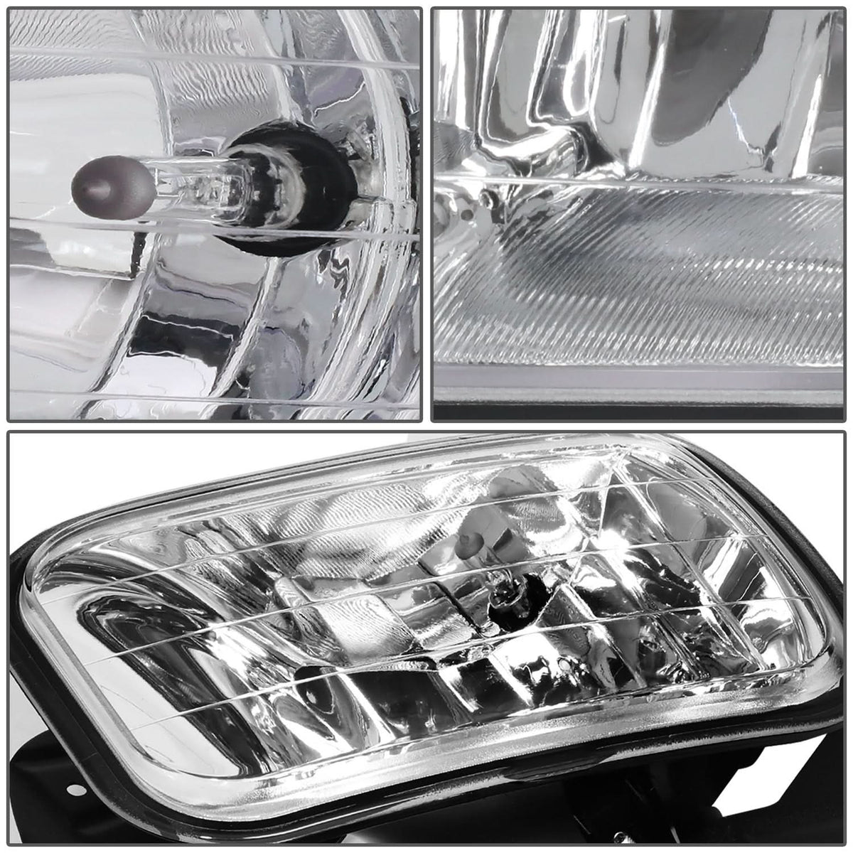 09-12 Dodge Ram 1500 / 11-18 Ram 2500 3500 Fog Lights Chrome Clear