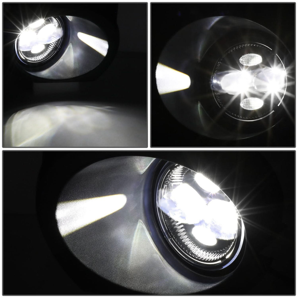2009-2014 Ford F-150 Fog Lights with Switch & Wiring Kit - Clear