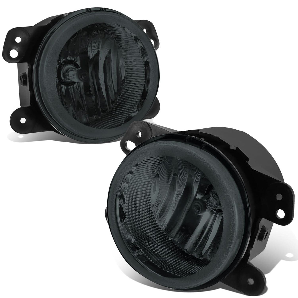 05-18 Chrysler Dodge Jeep Multi-Model Smoked Fog Lights H10 Bulb