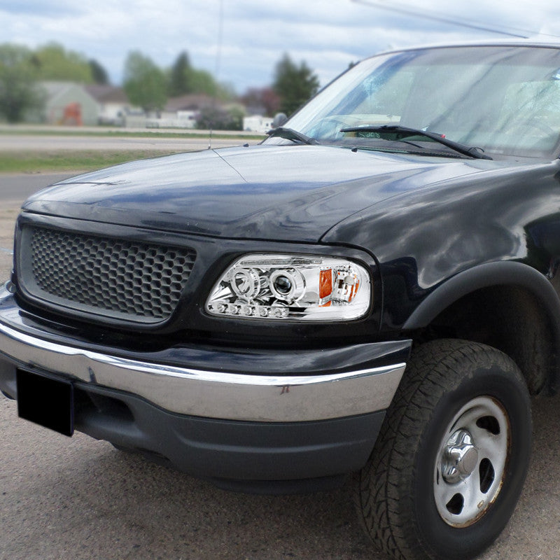 Spec-D 97-04 Ford Expedition F150 Projector Headlights Chrome