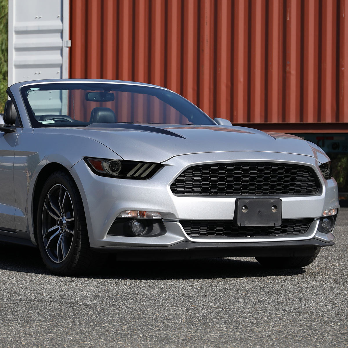 Spec-D 15-20 Ford Mustang Projector Headlights Black Smoked